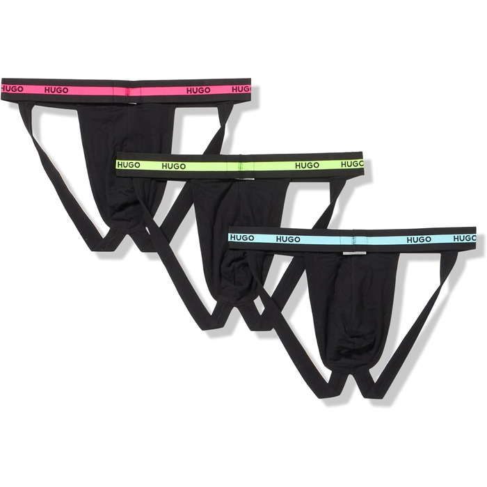 Стрижні чоловічі HUGO Planet Three (3 шт.) з глибоким захистом, кольори: рожевий, жовтий, синій