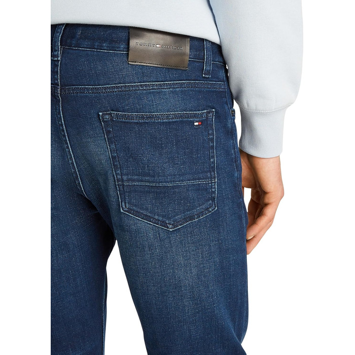 Чоловічі джинси Tommy Hilfiger Bleecker Flex Mohave Indigo Slim Fit, темно-сині
