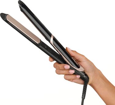 Випрямляч для волосся BaByliss Super Smooth ST393E з іонізацією Anti-Frizz, керамічними пластинами та регулюванням температури (140-235°C)
