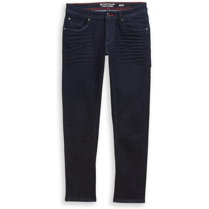 Чоловічі джинси Tom Tailor TTCURT Tapered зі стрейчем, колір Rinsed Blue Denim, 32W / 30L