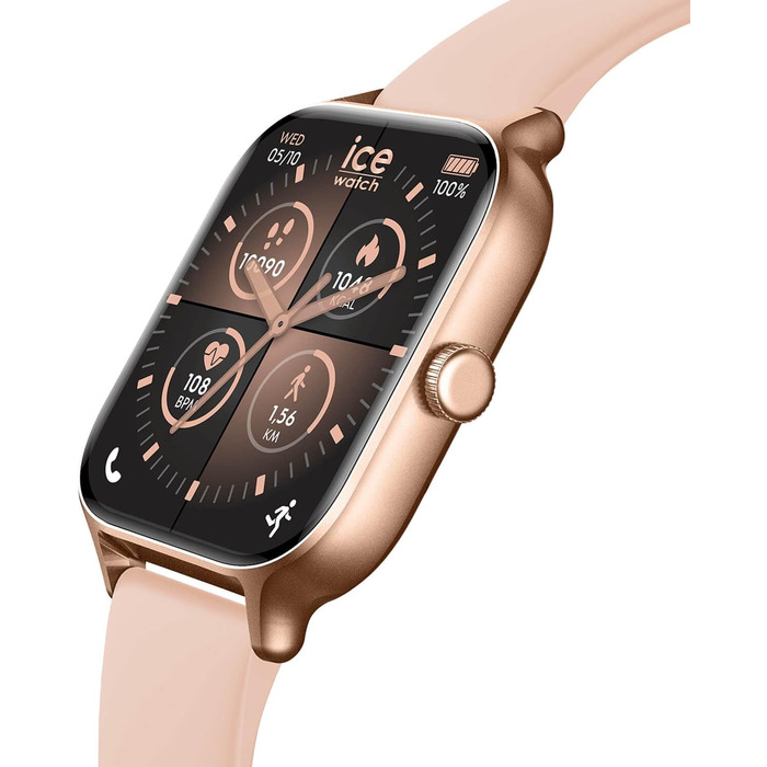 Смарт-годинник Ice-Watch Ice fit RT 3.0 Nude для жінок, силіконовий ремінець, 1.75