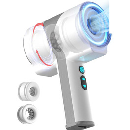 Електричний масажер для чоловіків ChicLSQ Vibrierender Masturbator – для стимуляції та розслаблення, 5 телескопічних та 7 режимів вібрації, автоматичний, з ручкою