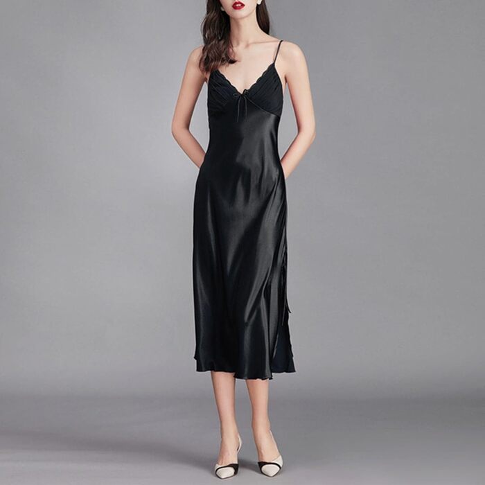 Babydoll для жінок SRZYMJ - мереживний комплект спідньої білизни, нічна сорочка, колір A3-marine, розмір 3XL