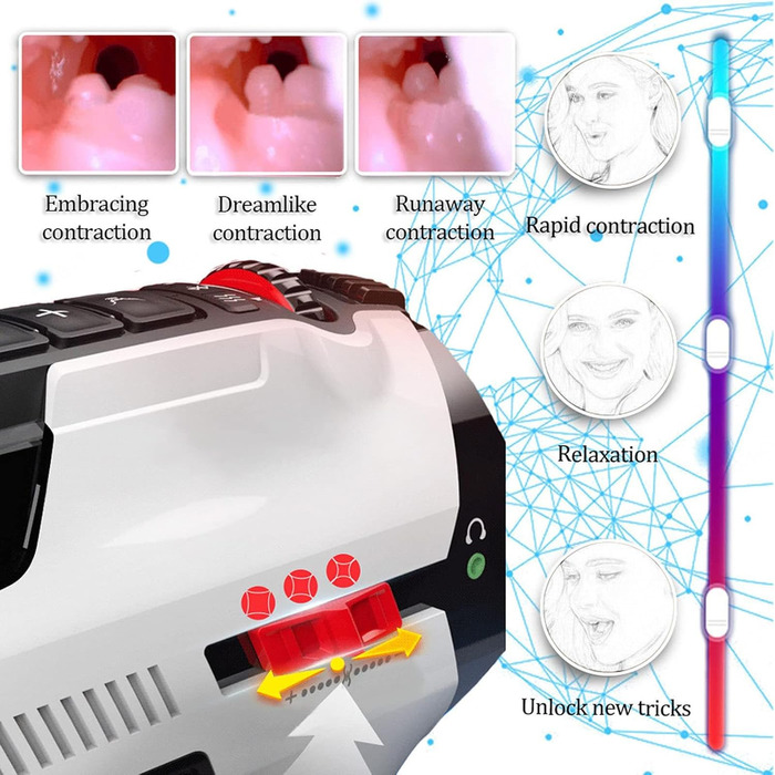 Автоматичний електричний масажер для чоловіків - стимулятор пеніса, секс-іграшка