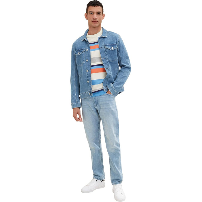Чоловічі джинси Tom Tailor Trad Relaxed Light Stone Blue Denim (29W / 30L)