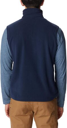 Чоловічий флісовий жилет Columbia Fat Trek Fleece Vest, темно-синій (Collegiate Navy), розмір L