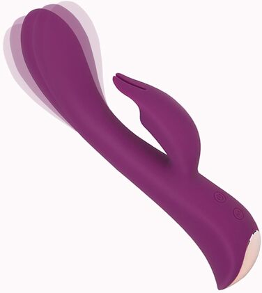 Вібратор для жінок Sexspielzeug Rabbit з 10 режимами вібрації, фіолетовий