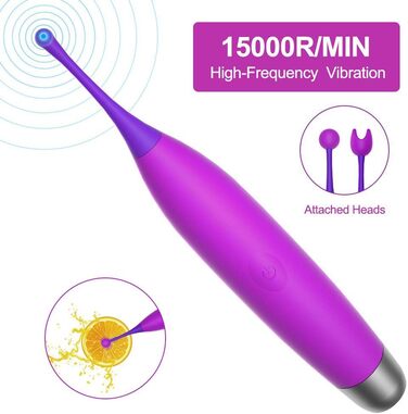 Вібратор для клітора та G-точки PINTLE, 10 режимів, силікон, для жінок та пар