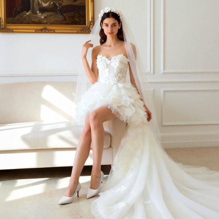 Жіночі класичні модні туфлі-човники DREAM PAIRS, білі, розмір 37 EU