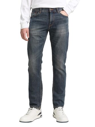 Чоловічі джинси Tom Tailor Marvin Straight, прямий крій, Mid Stone Wash Denim, розмір 34W/32L