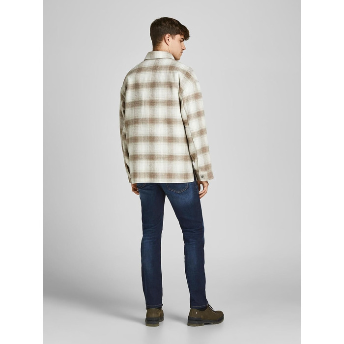Чоловічі джинси Jack & Jones JJICLARK Regular Fit синього кольору, денім