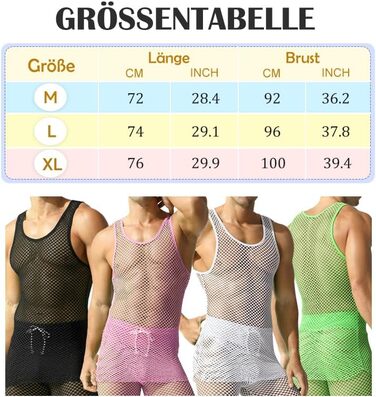 Чоловіча сітчаста футболка QiaTi з прозорим дизайном, довга модель (XL, рожевий)