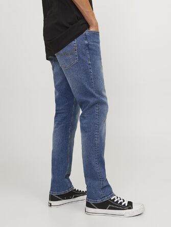 Чоловічі джинси Jack & Jones Jjiglenn Jjoriginal NA 031 Noos, синій денім, 32W / 32L