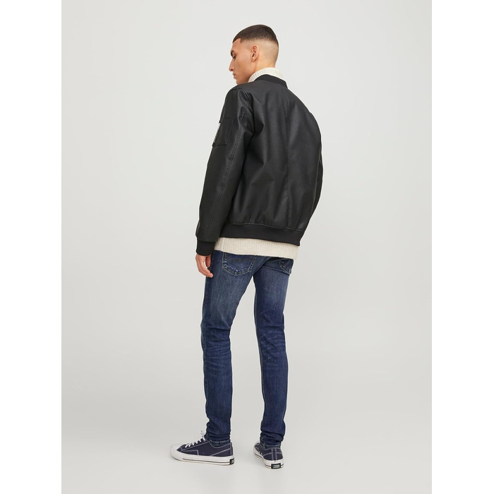 Чоловічі джинси Jack & Jones Glenn Original Slim Fit, сині (33W / 30L)
