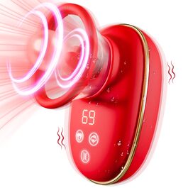 Вібратор для жінок, секс-іграшка для пар: кліторальний масажер з знімним стаканчиком, набір вібраторів з 3 насадками, 9 режимів та вібрацією