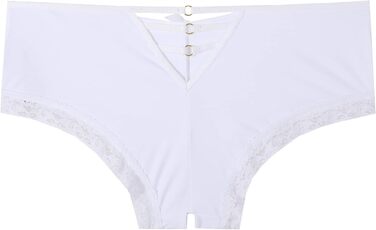 Жіночий купальник Verano: бікіні без кісточок, мереживний, з бантиком, для відпочинку біля води (білий/Opulenter Garten)