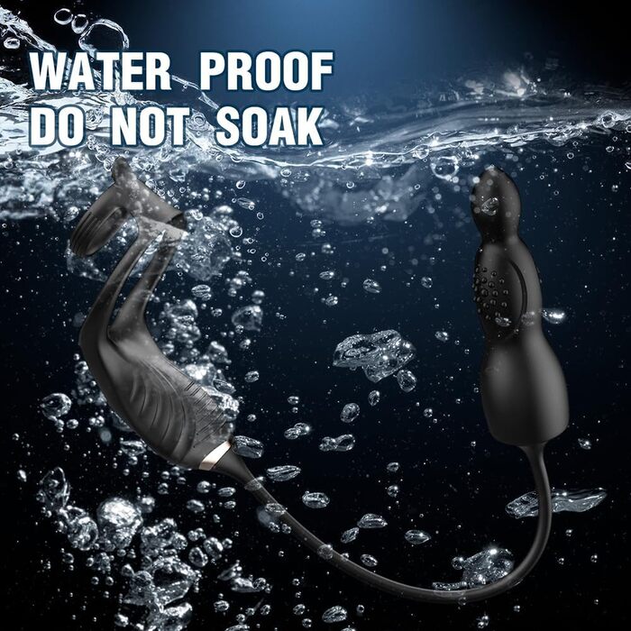 Вібратор для ануса та пеніса Jomyu - стимуляція простати, кільце для пеніса, сексуальні іграшки для чоловіків, парне використання