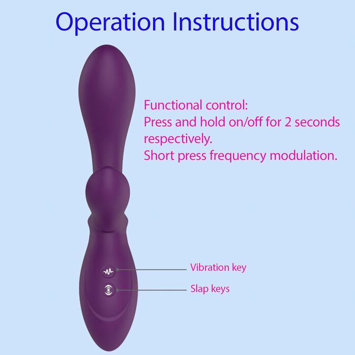 Вібратор для жінок Sexspielzeug: тихий, 10+3 режими, дildo-масажер для жінок та пар, фіолетовий