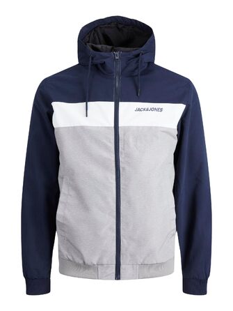 Чоловіча куртка-бомбер Jack & Jones Blousonjacke, темно-синя (Navy Blazer)