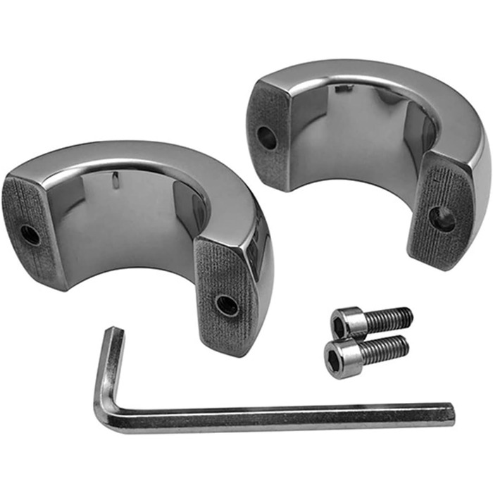 Металевий кільце для яєчок Hrekssi з магнітом, 30 мм - для контролю еякуляції, SM, сталевий