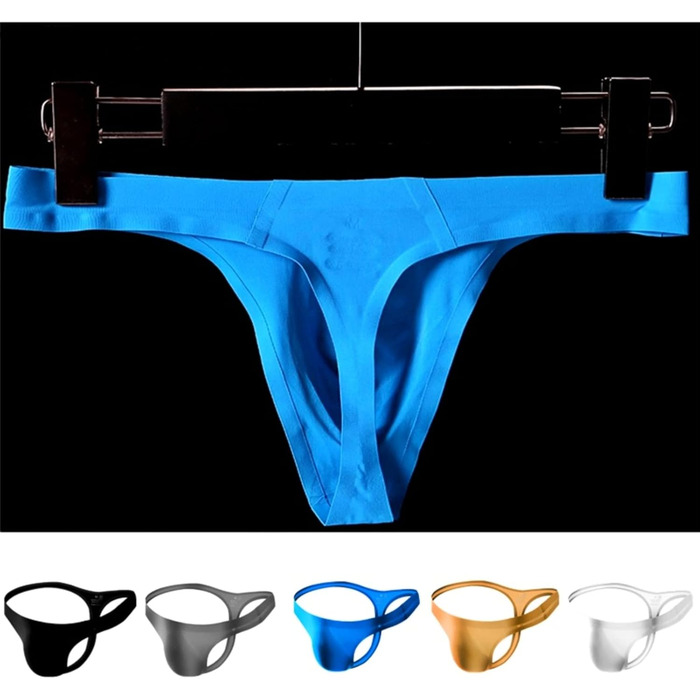 Танга чоловічі Faringoto Ultradünne, безшовні, дихаючі, низька посадка, S-XXL (L, колір тіла)