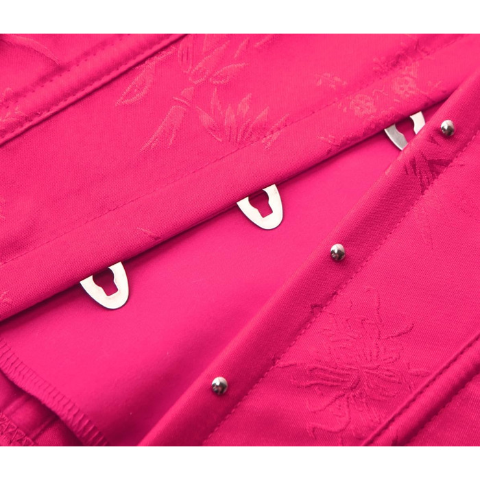 Корсет KUOSE Daen для повного бюсту, корсет для живота, топ великих розмірів, чорний, зелений (L, Рожевий)