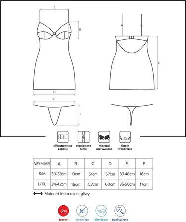 Сексуальний жіночий комплект нижньої білизни Selente Love & Fun: ніжна піжама, стринги та шовкова маска для очей (L-XL, білий атлас)