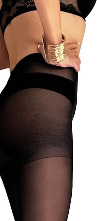 Чорні панчохи-шкарпетки до коліна Mila Marutti для жінок, шкарпетки-тяготяги, щільні, до стегна, чорні, непрозорі (S)