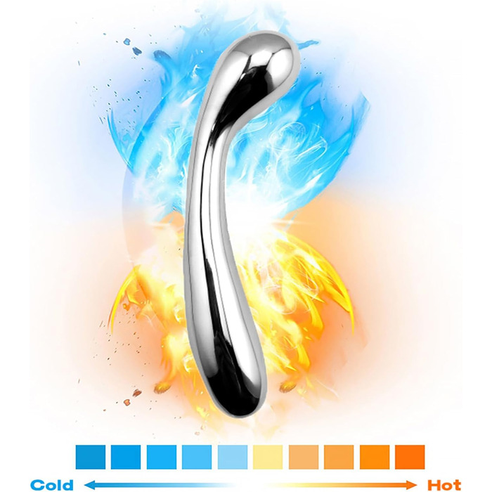 Металевий анальний дildo Yasexx з двома головками для стимуляції G-точки та простати (для чоловіків та жінок)