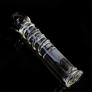 Скляний анальний дildo OnundOn - анальний плагін, 25.5 * 5 см