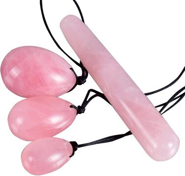 Кристалічний Ясень Яшма Яйце для Кегель-Фітнесу: Вагінальне Зміцнення М'язів, Масажер Яшма, Білий Кристал