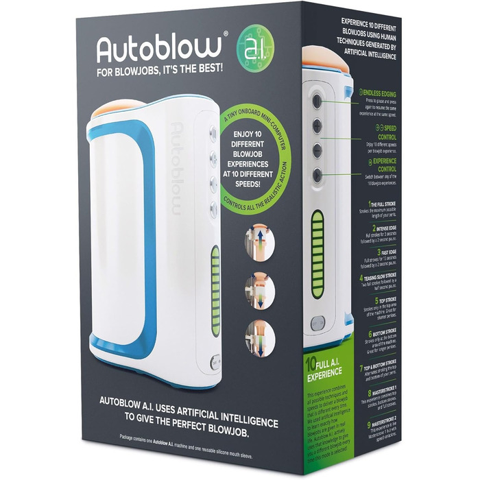 Масажер для тіла Autoblow - 54005700000, багато кольорів