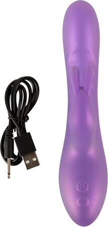Вібратор-кролик Sweet Smile Lila, металевий, 3,3 см