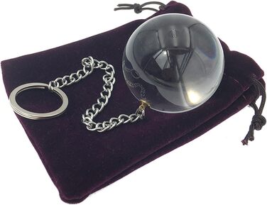 Анальні кульки зі скла, ланцюжок, дилататор, масажер для ануса, 80 мм - для жінок та чоловіків