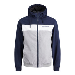 Чоловіча куртка-бомбер Jack & Jones Blousonjacke, темно-синя (Navy Blazer)