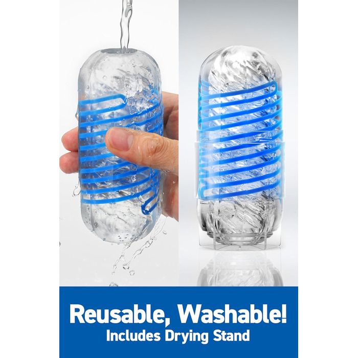 TENGA SPINNER DX 01 Drops - Масажер для чоловіків з реалістичною текстурою - TENGA