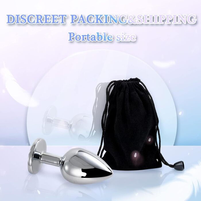 Анальні вібратори для жінок та чоловіків з вібрацією KI-Sync, 10 режимів. Іграшки для стимуляції простати, анальні плагіни, вібратори для чоловіків та жінок (55г)