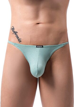 Чоловіча трусики-сліп iKingsky великого розміру XXL, 6 шт. - дихаюча, низька посадка, сексуальний дизайн