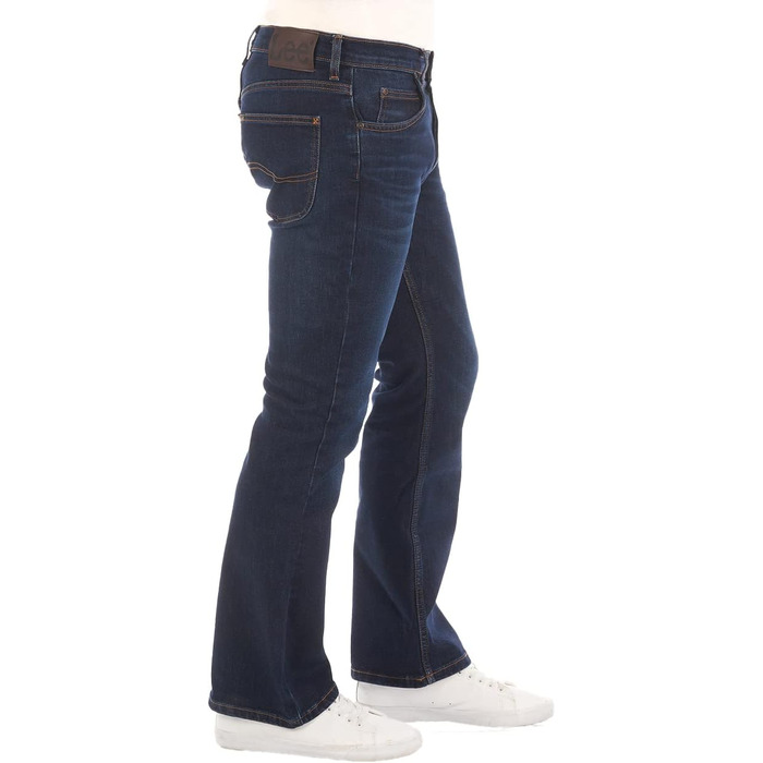 Чоловічі джинси Lee Denver Stretch Bootcut темно-синього кольору Elko, розмір 33W/32L