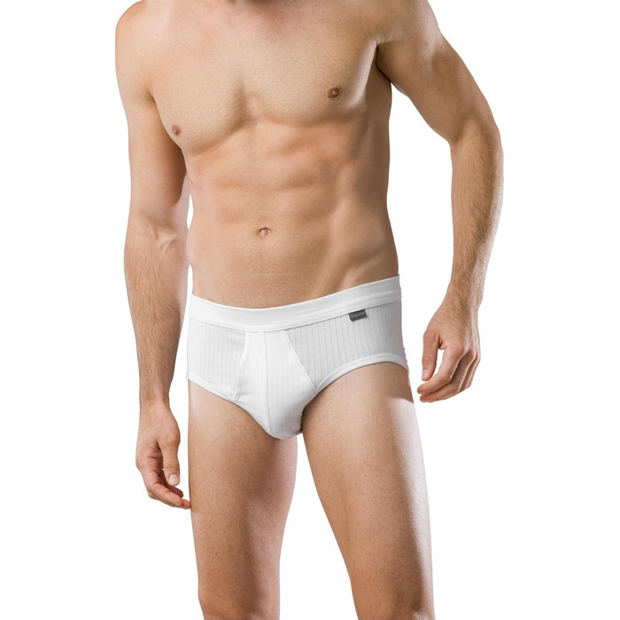 Сліпи для чоловіків Schiesser 2 шт. Sportslip з вирізом - Authentic M білий