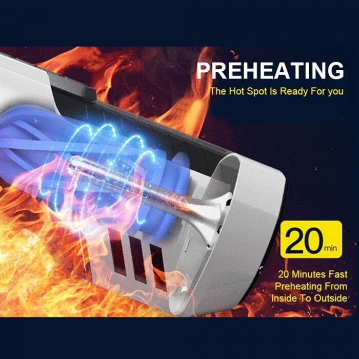 Мастурбатор для чоловіків Zyledw з автоматичним зануренням та нагріванням - сексуальна іграшка для чоловіків