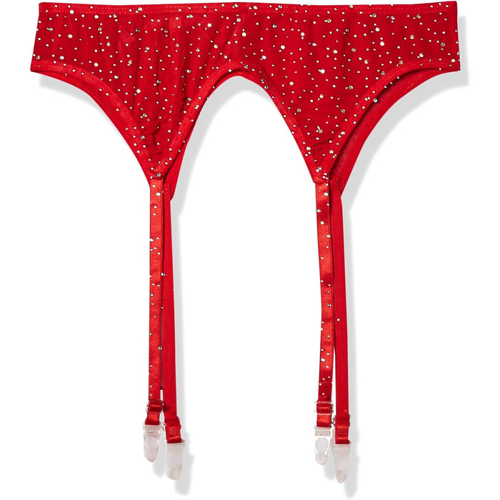 Червоні мереживні панчохи Leg Avenue для жінок, універсальний розмір