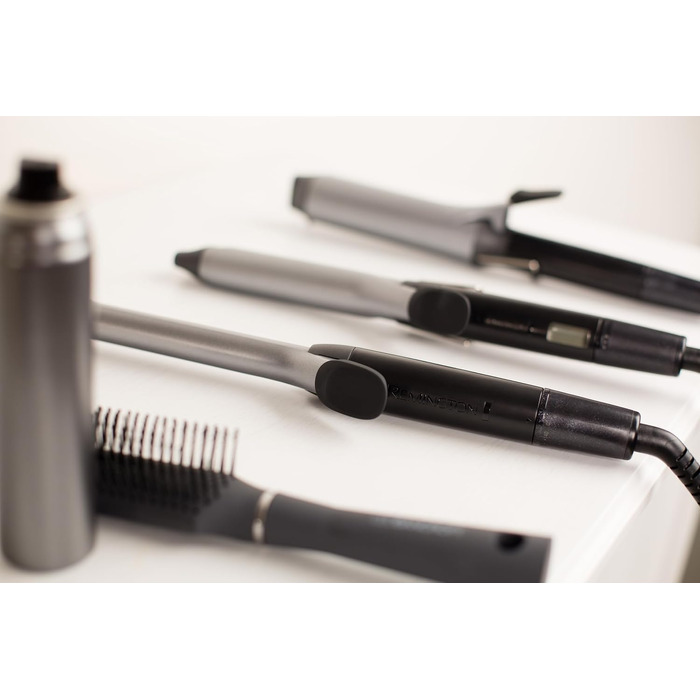 Плока щипці для завивки волосся Remington Pro Soft Curl CI6525, кераміко-турмалінове покриття, діаметр 25 мм, LCD-дисплей, 130-220°C