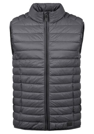 Чоловіча стібана жилетка Blend BHNille Outdoor темно-сірого кольору (Ebony Grey), розмір 3XL