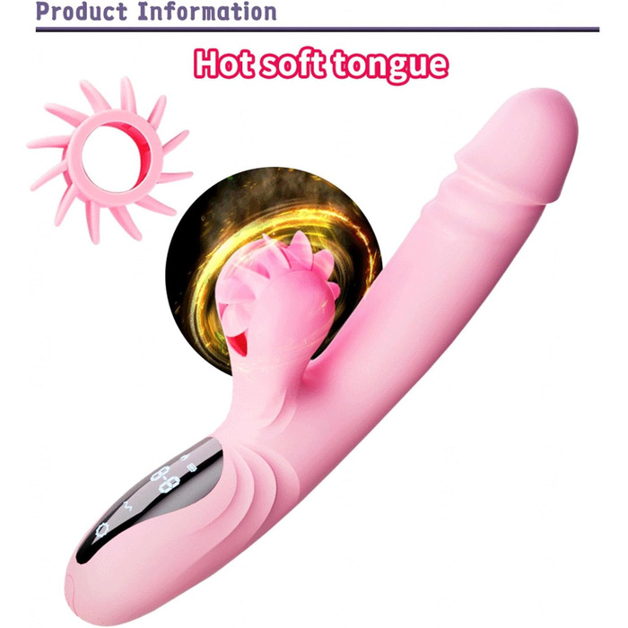 Вібратор для жінок Rabbit з 9 функціями та підігрівом (зелений)