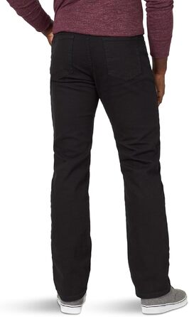 Чоловічі джинси Wrangler Authentics класичного крою, стрейч, 5 кишень, чорні, розмір 38W / 32L