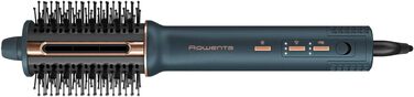 Стайлер-фен 2в1 Rowenta Ultimate Experience CF9620F0 з іонізацією, набором з 3 насадок та Pro Keratin, Метал Блакитний