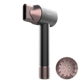 Фен для волосся Cecotec DryNova 2in1 з BLDC-мотором, 1400 Вт, сенсор контролю температури, режим захисту шкіри голови, чорний