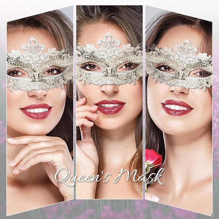 Венеціанська маска Goenb для жінок, маска для карнавалу, маска Фантома опери, сексуальна маска кажана, срібна маска для Хелловіну, карнавалу, косплею